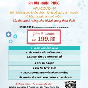 Tầm soát sức khỏe 7 hạng mục